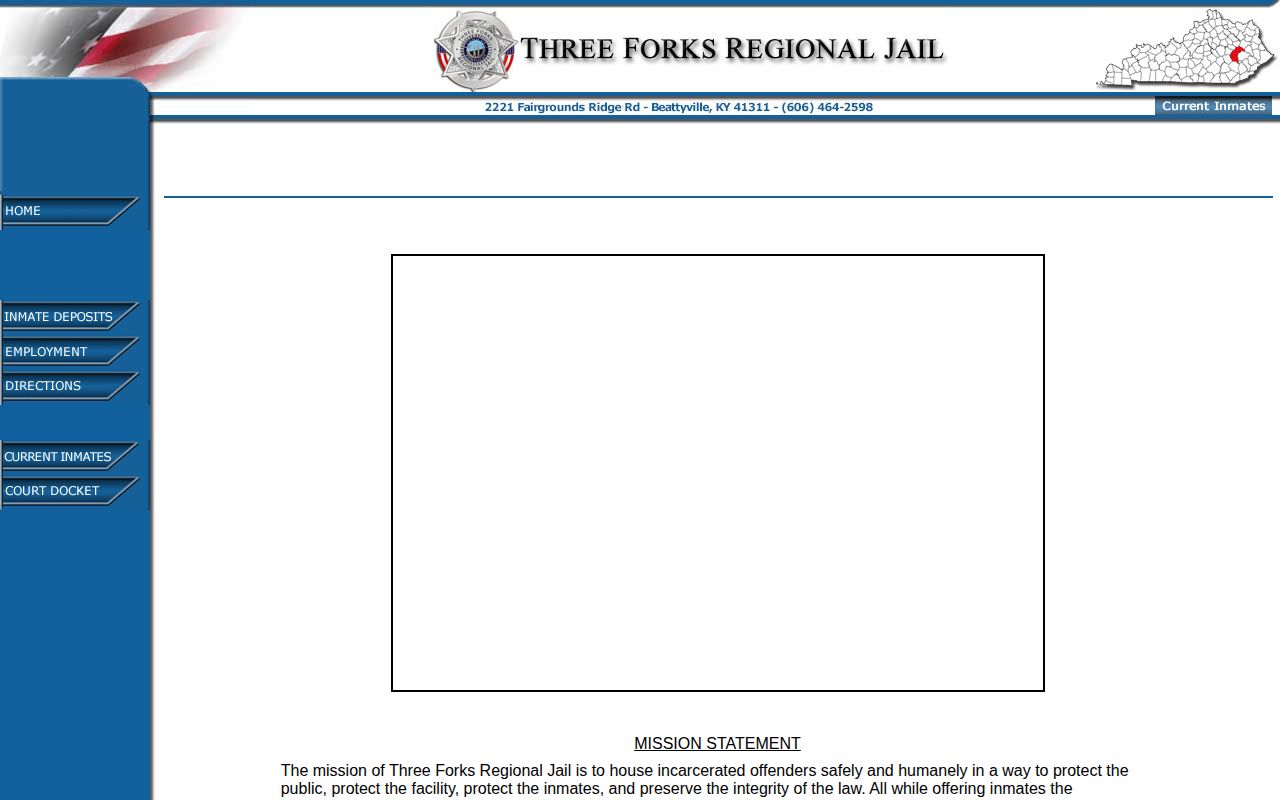 Three Forks Regional Jail official Lee County roster handoff